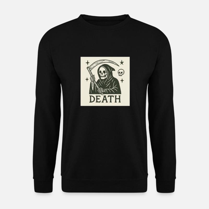 Mäher - Unisex Pullover - Schwarz