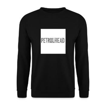 Petrolhead - Car lovers - Unisex Sweatshirt - black - Front - Alina (178cm) & Michal (187cm)