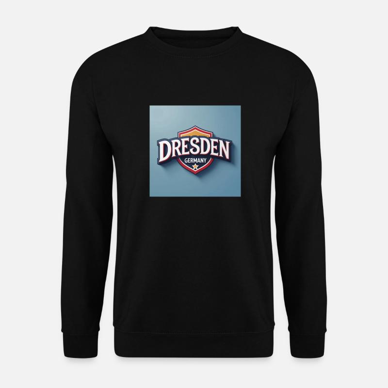 Dresden, Germany - Unisex Pullover - Schwarz