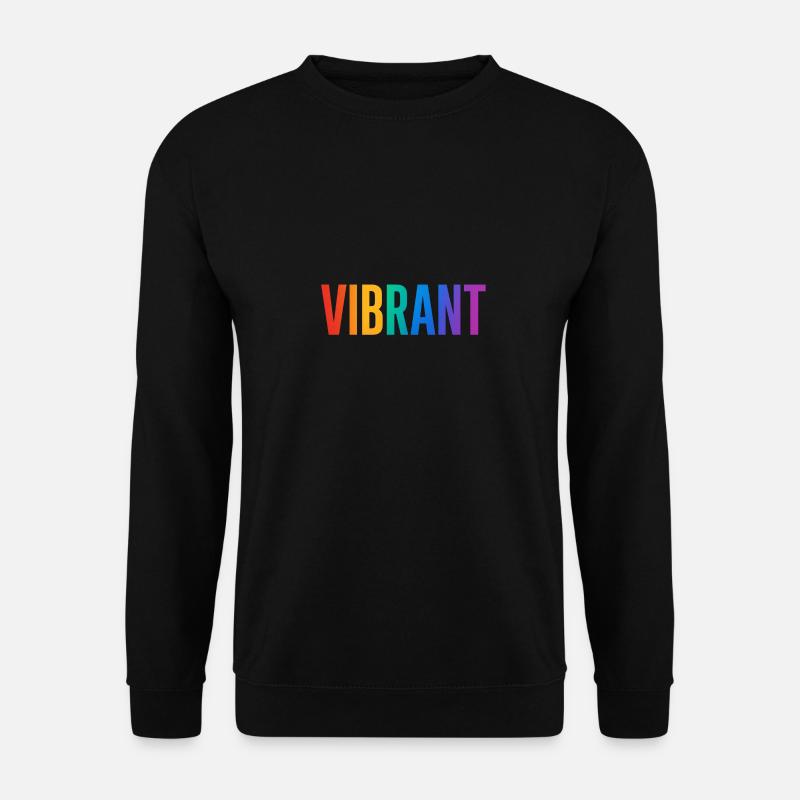 Vibrant - Unisex Pullover - Schwarz