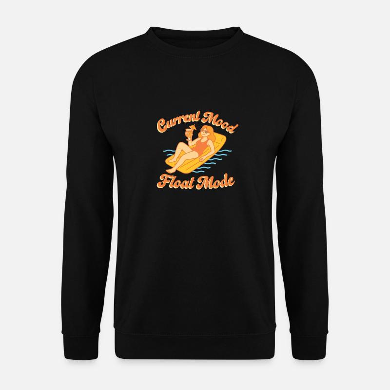 Current Mood: Float Mode - Unisex Pullover - Schwarz
