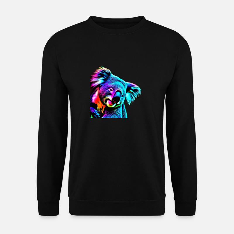 Koala - Unisex Pullover - Schwarz