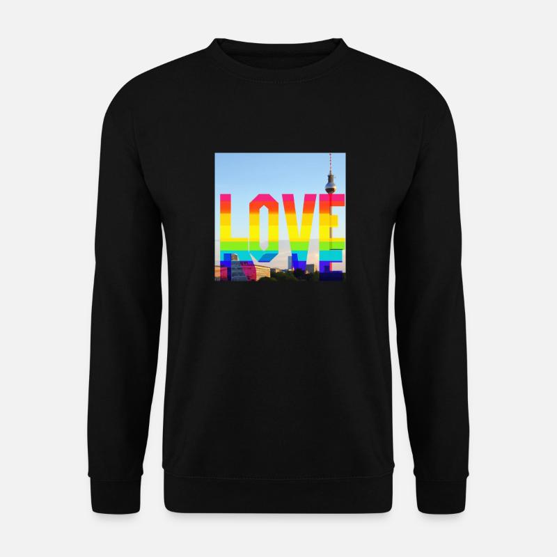 Ich LIEBE Berlin - Unisex Pullover - Schwarz