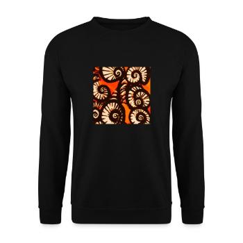 ESCARGOT - Sweat-shirt Unisexe - noir - Devant - Alina (178cm) & Michal (187cm)