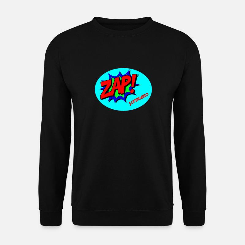 Superhero (Superheld) - Unisex Pullover - Schwarz
