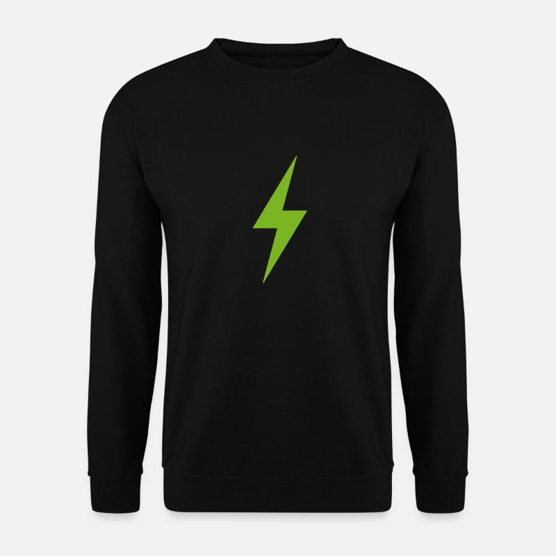 Elektrizität - Unisex Pullover - Schwarz
