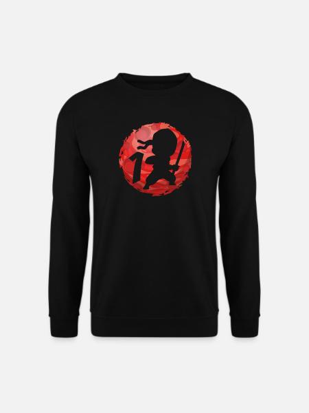 Ninja 1. Geburtstag Junge 1 Jahr alt Kinder - Unisex Pullover - Schwarz