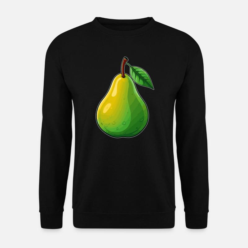 A pear - Unisex Sweatshirt - black