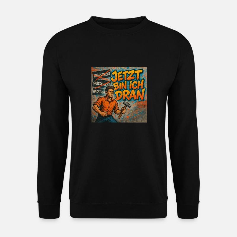 Jetzt oder Nie - Unisex Pullover - Schwarz