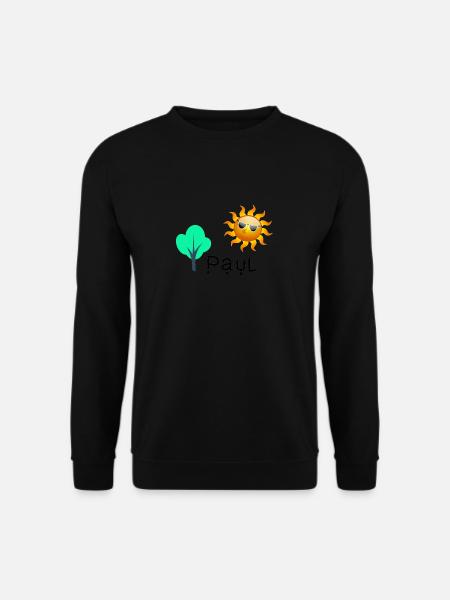 Paul - Sweat-shirt Unisexe - noir