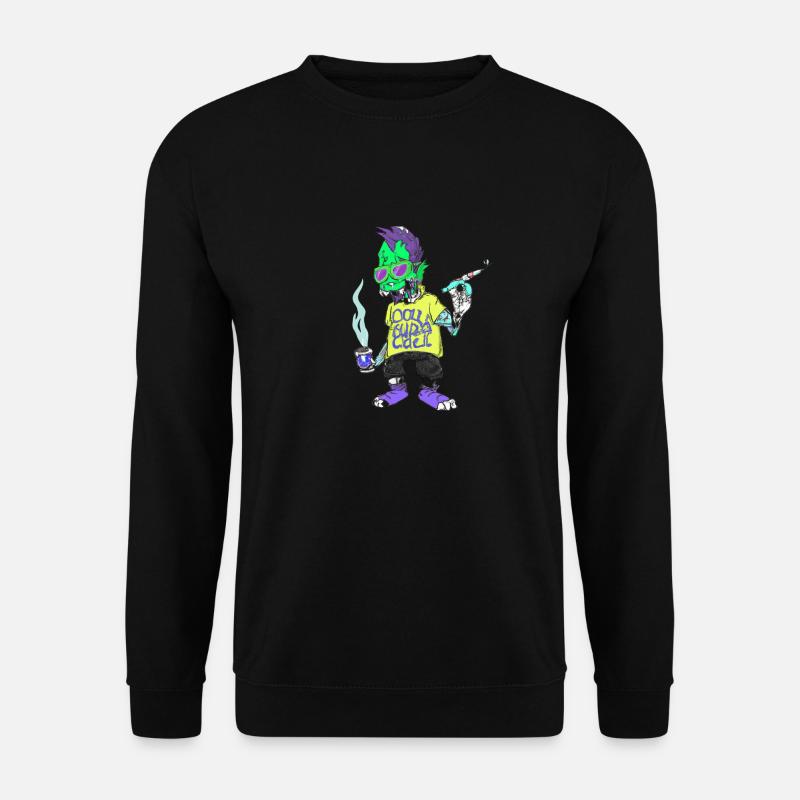Cooler Zombie - Unisex Pullover - Schwarz