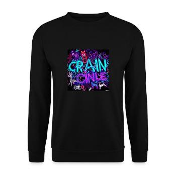 Animals 3 - Unisex Pullover - Schwarz - Vorne - Alina (178cm) & Michal (187cm)