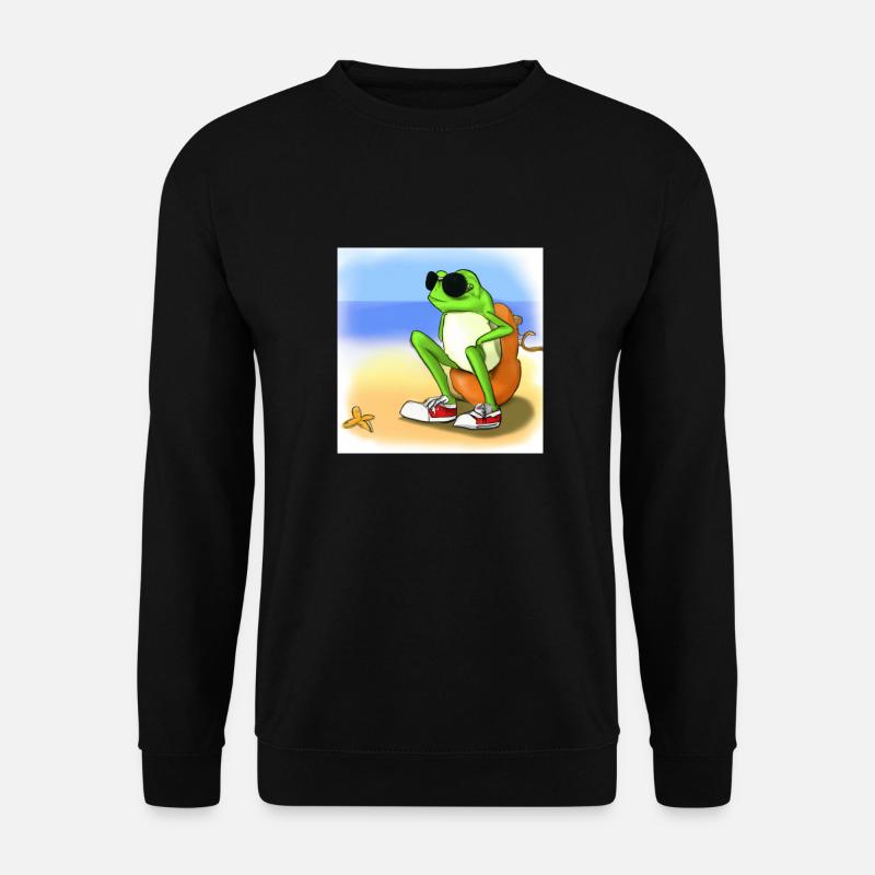 HERR POPS - Unisex Pullover - Schwarz