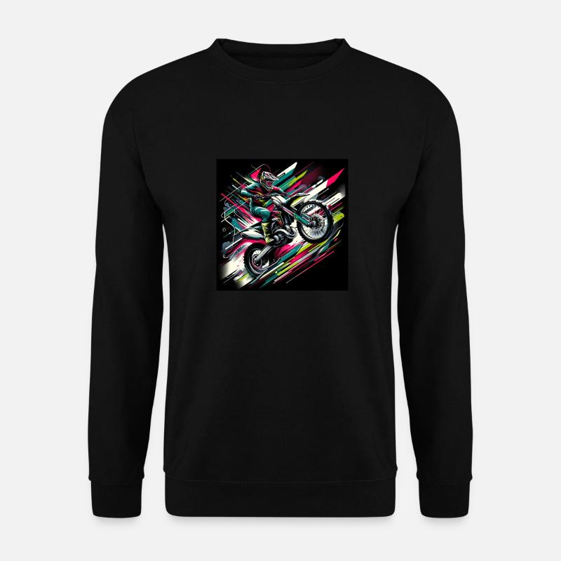 NeoStreak Motocross - Unisex Pullover - Schwarz