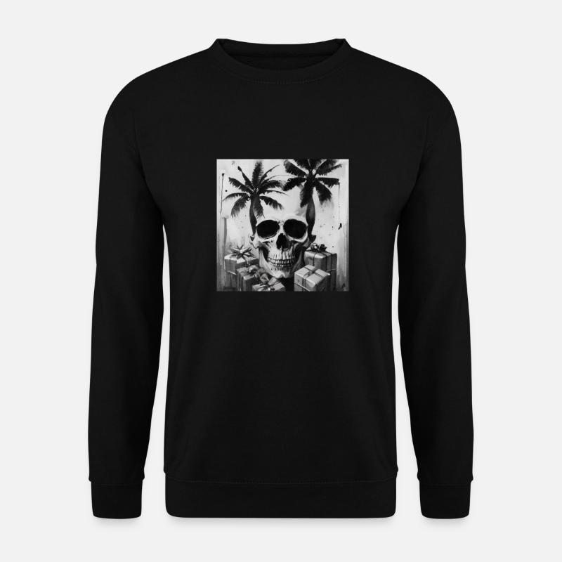 scary christmas - Unisex Pullover - Schwarz