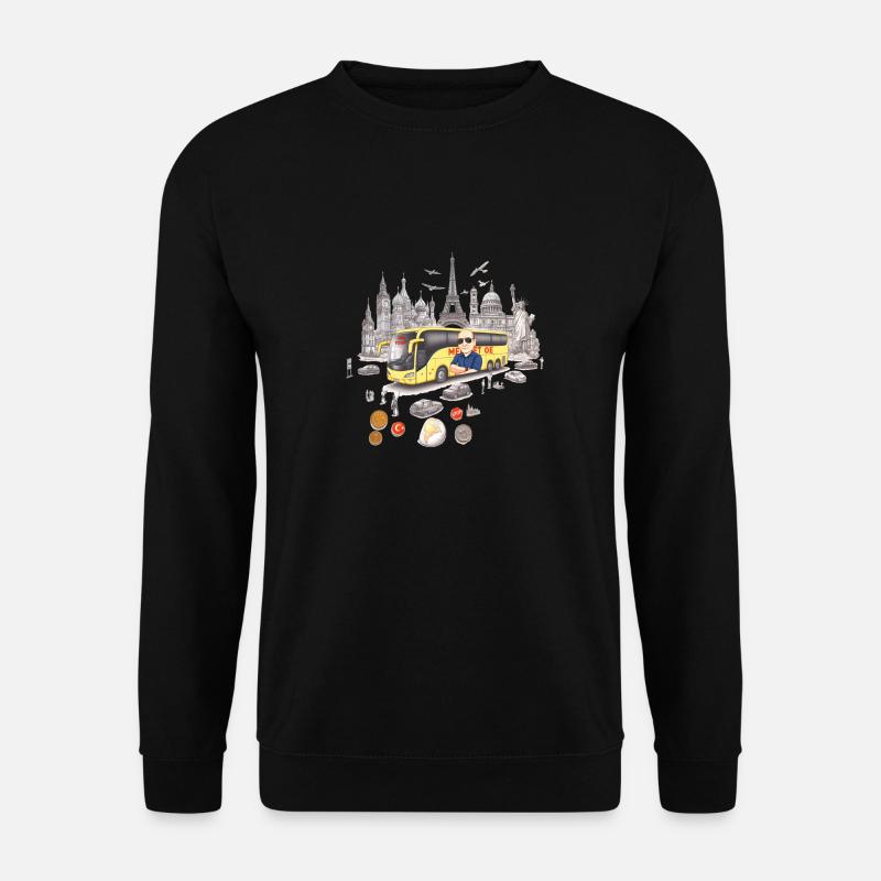 mehmet oe on tour 3 - Unisex Pullover - Schwarz