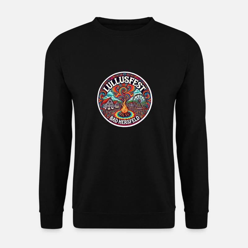 Lullusfest Hippie - Unisex Pullover - Schwarz