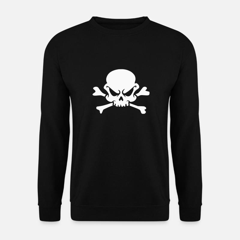 Totenkopf - Unisex Pullover - Schwarz