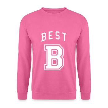Best Friends Partnerlook - Unisex Pullover - Pink - Vorne