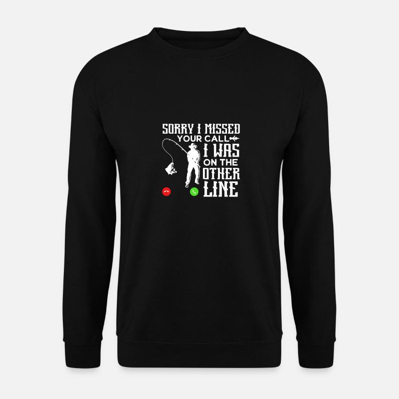 Pêche Pêcheurs pêcheurs sportifs - Sweat-shirt Unisexe - noir