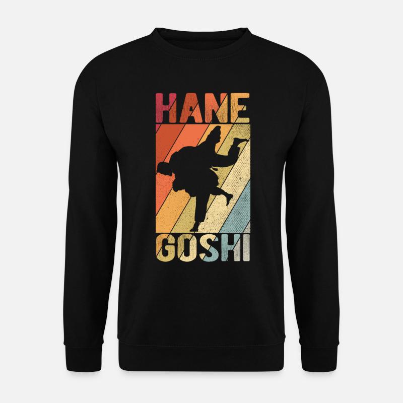 Japanischer Kampfsport Judo - Unisex Pullover - Schwarz