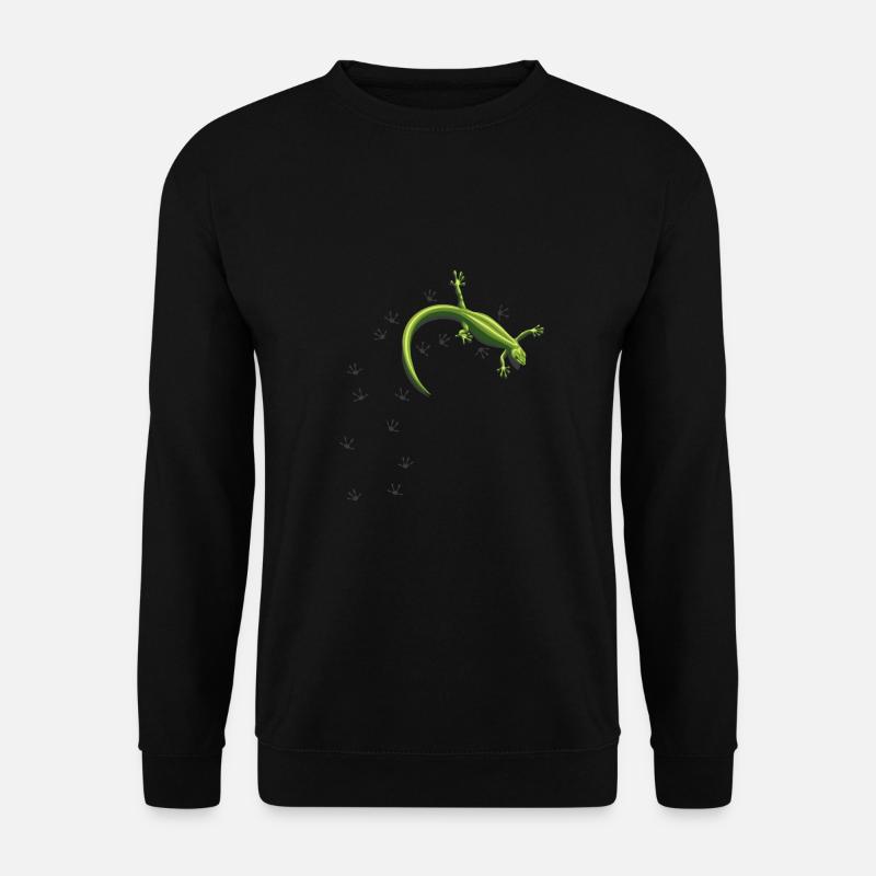 Lizard Tracks - Unisex Sweatshirt - black