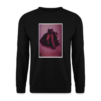 Run - Unisex Pullover - Schwarz - Vorne - Alina (178cm) & Michal (187cm)