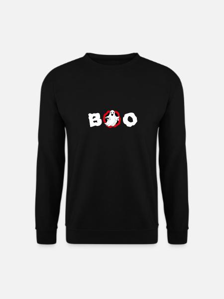 Boo Ghost - Unisex Sweatshirt - black