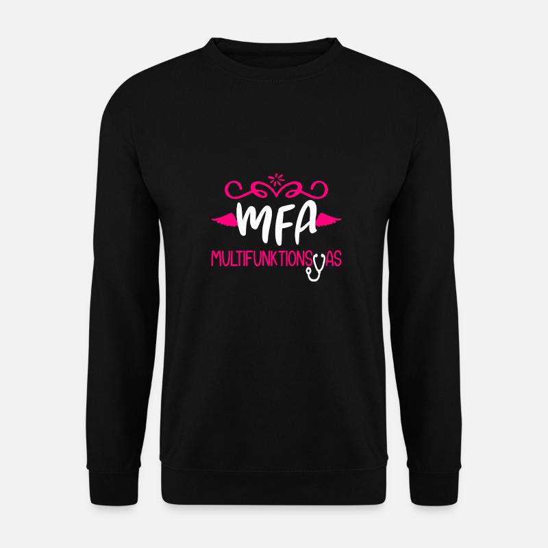 MFA As Medical Assistant - Unisex Sweatshirt - black