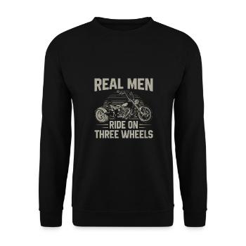 Trike - Unisex Pullover - Schwarz - Vorne - Alina (178cm) & Michal (187cm)