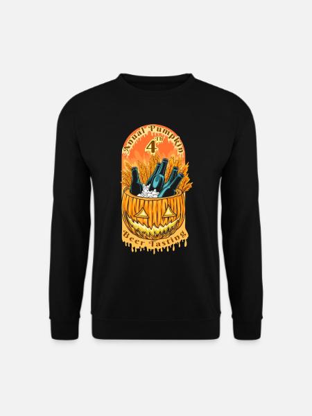 Halloween Pumpkin Horror - Unisex Sweatshirt - black