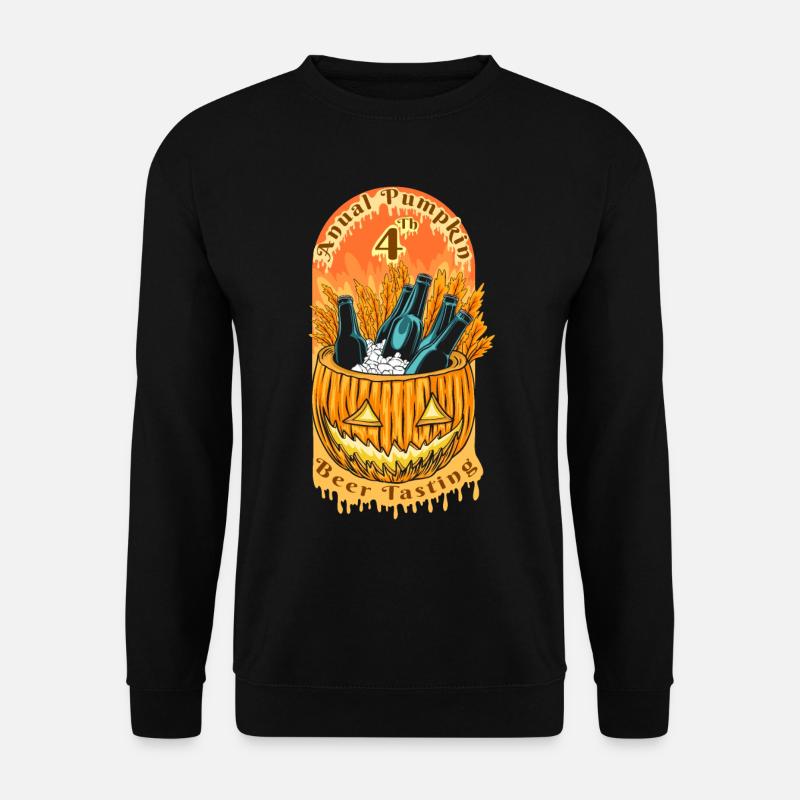 Halloween Pumpkin Horror - Unisex Sweatshirt - black