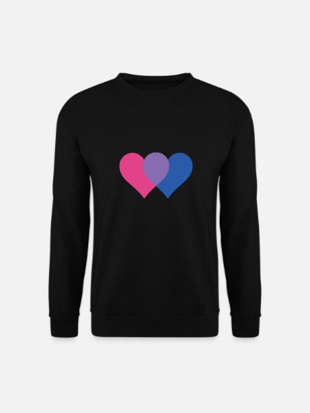 Rainbow Flag I LGBT I Bisexual Pride I Bisexual - Unisex Pullover - Schwarz