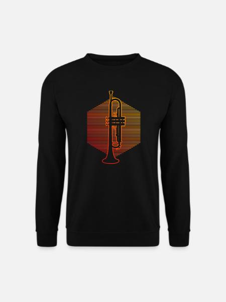 Trumpet Player Trumpet Ladies Trumpeter - Unisex Sweatshirt - black