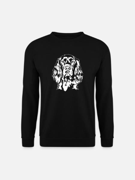 Irish Setter Jagdhund Jagdhunde Hunde Wilsigns - Unisex Pullover - Schwarz
