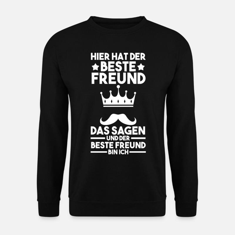 Bester Freund - Unisex Pullover - Schwarz