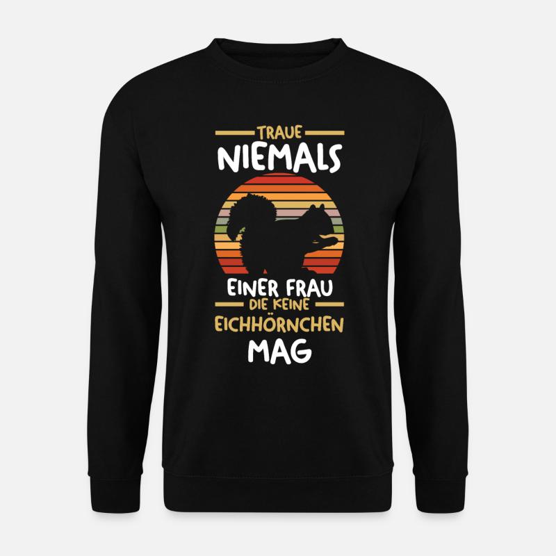 Erdmännchen - Unisex Pullover - Schwarz