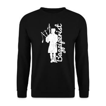 Cornemuse Cornemuse Cornemuse - Sweat-shirt Unisexe - noir - Devant - Alina (178cm) & Michal (187cm)