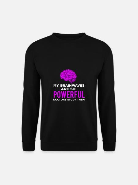 Kinder Epilepsie Bewusstsein zitieren mächtige Geh - Unisex Pullover - Schwarz