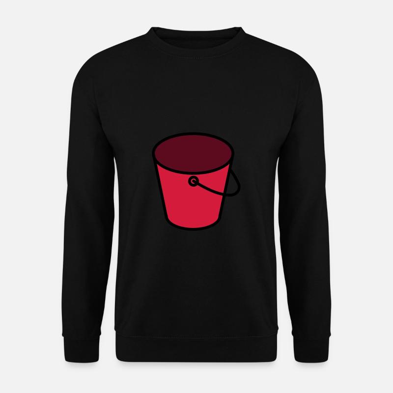Seau Couleur Personnalisable - Sweat-shirt Unisexe - noir