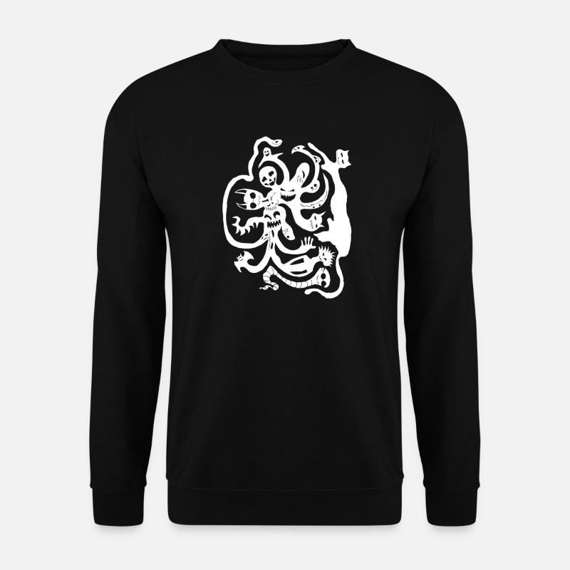 Halloween Ghosts T-shirt - Unisex Sweatshirt - black