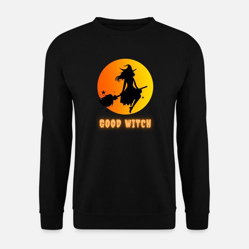 good witch - Unisex Pullover - Schwarz