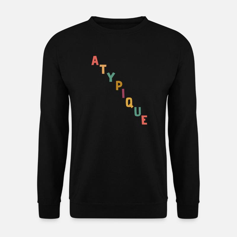Atypisch - Unisex Pullover - Schwarz