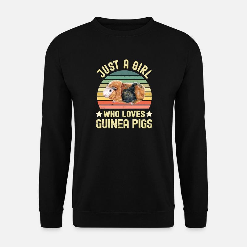 Guinea pig - Unisex Sweatshirt - black