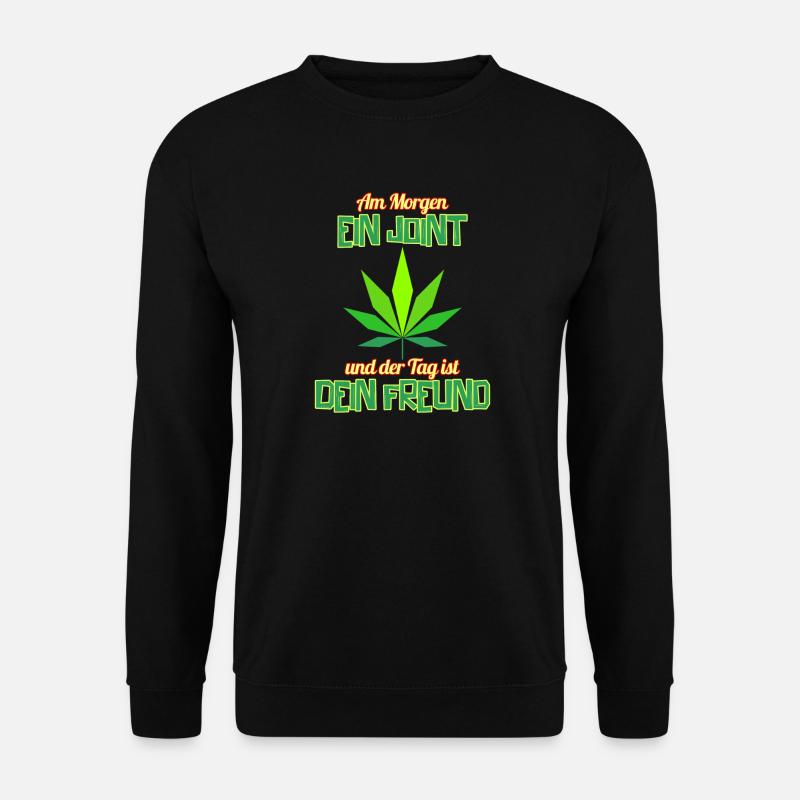 Joint am Morgen - Unisex Pullover - Schwarz