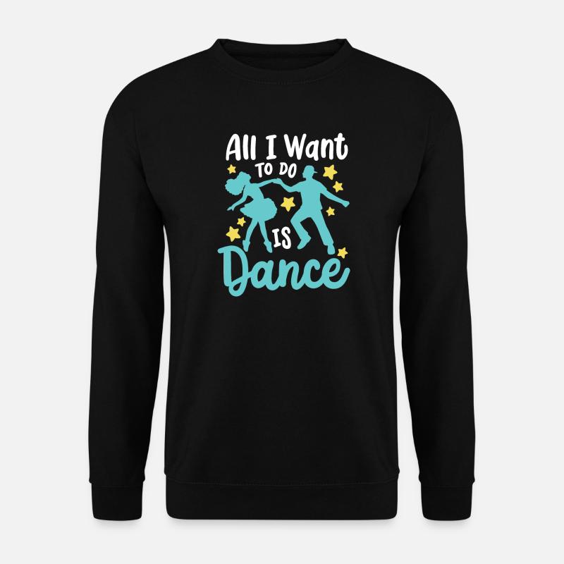 Tanzen Tanzpaar Tänzer - Unisex Pullover - Schwarz