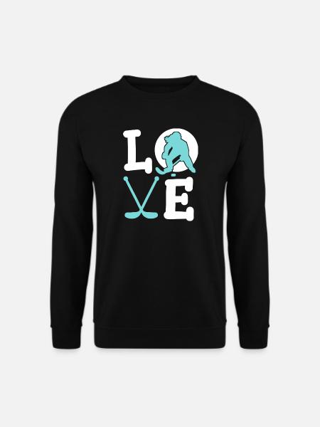 Eishockey Eishockeyspielerin - Unisex Pullover - Schwarz