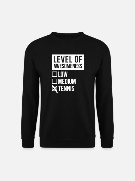 Tennis Tennis Tennis - Unisex Sweatshirt - black