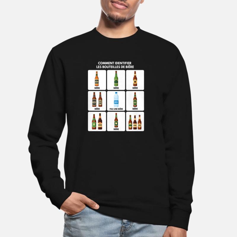 Guide d’identification de la bière Sweat-shirt Unisexe