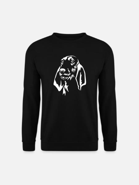 Segugio Italiano Head "Black Edition" - Unisex Sweatshirt - black